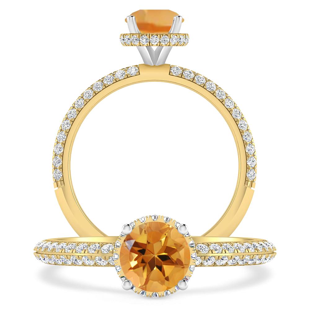 Yellow Gold - Citrine