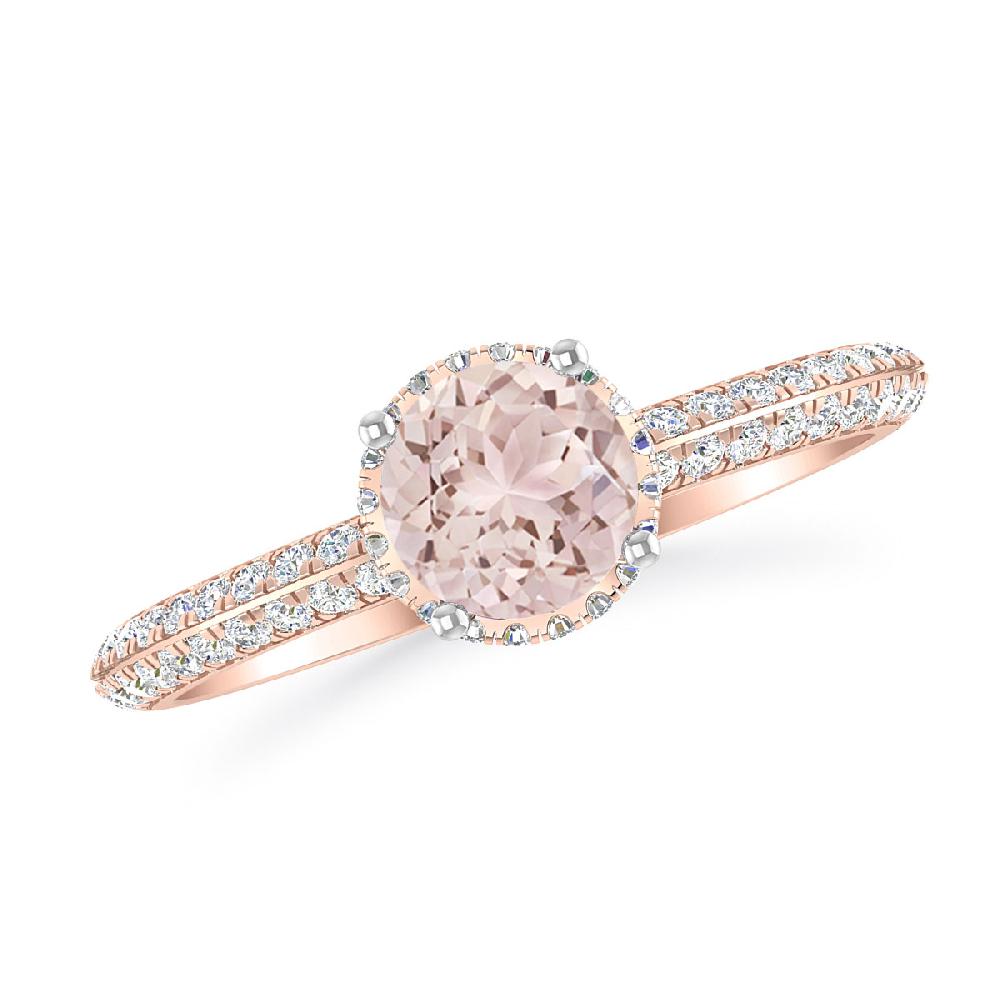 Rose Gold - Morganite