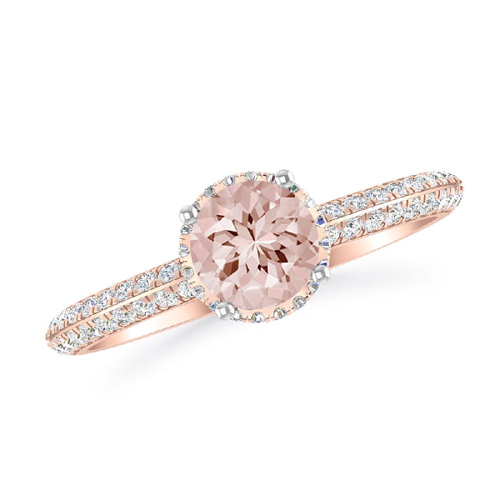 Rose Gold - Morganite