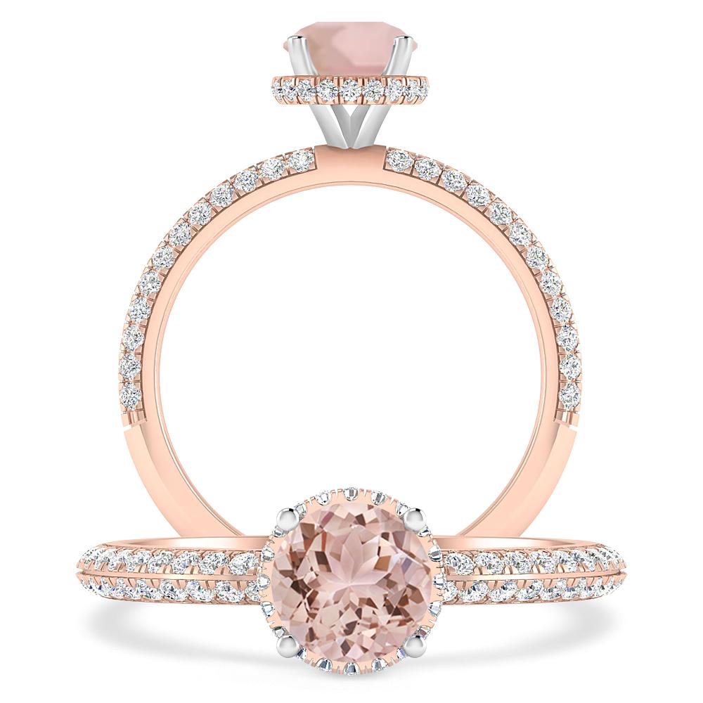 Rose Gold - Morganite