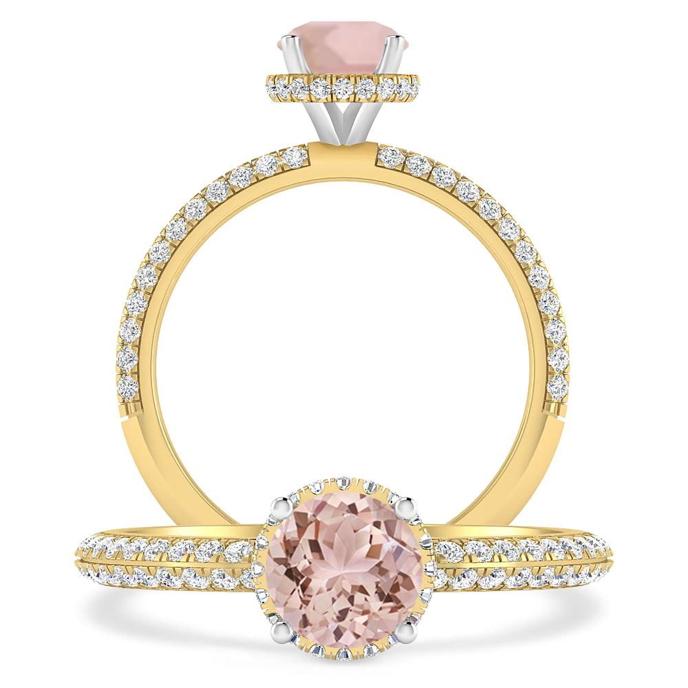 Yellow Gold - Morganite