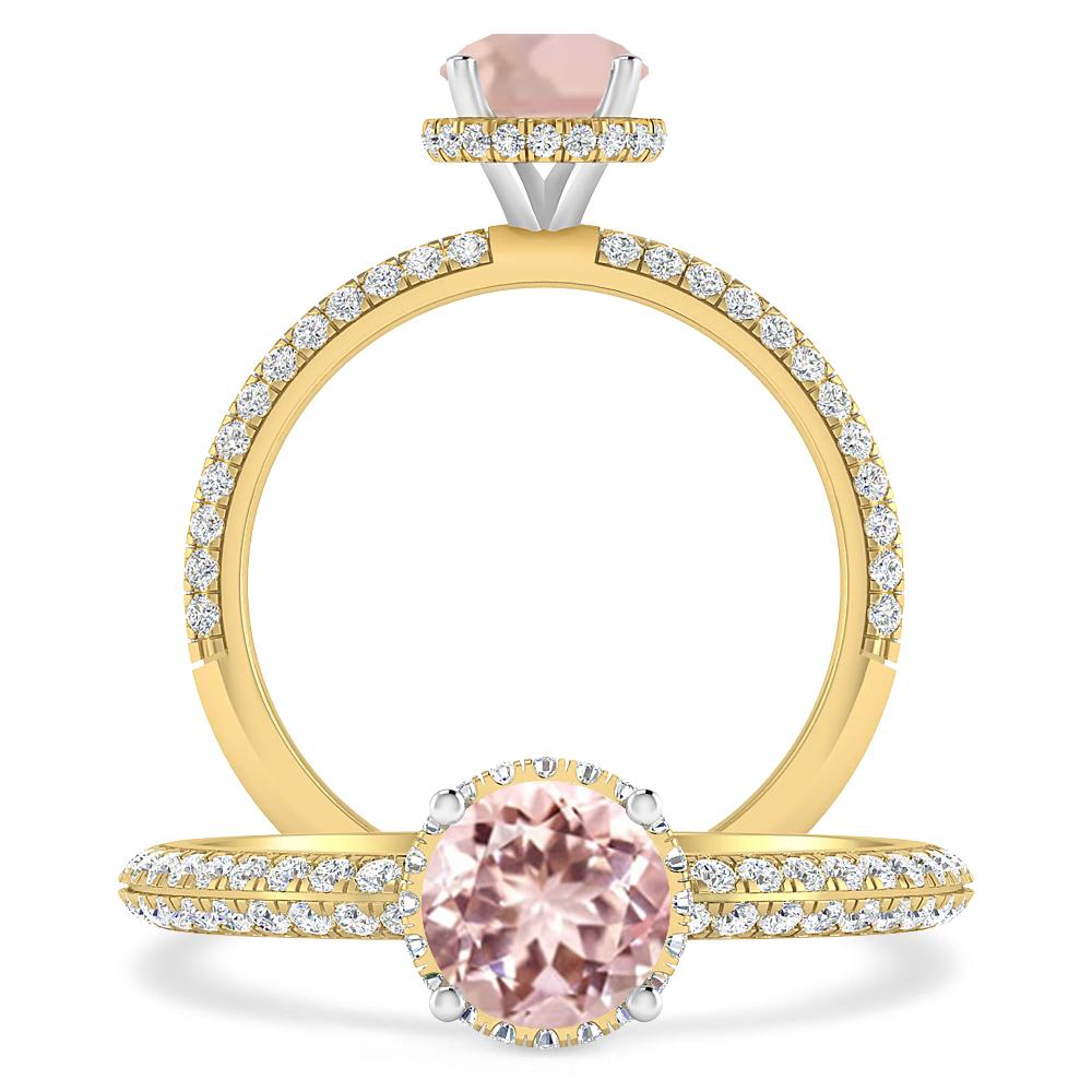 Yellow Gold - Morganite