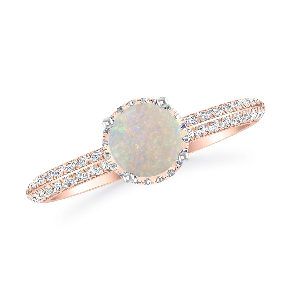 Rose Gold - Opal