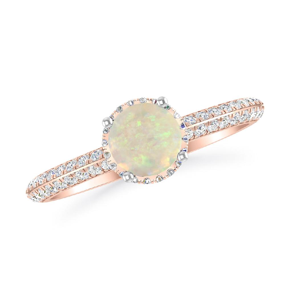 Rose Gold - Opal