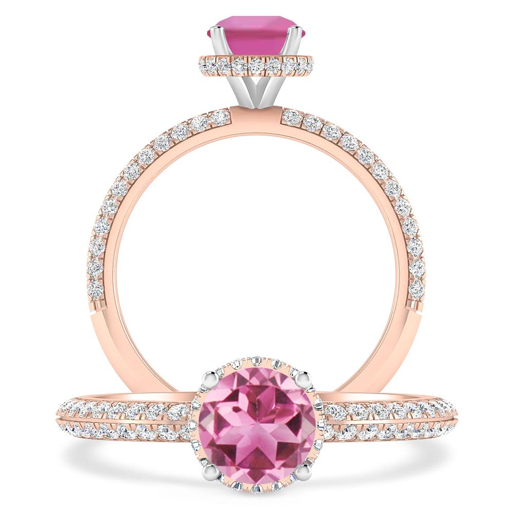 Rose Gold - Pink Tourmaline