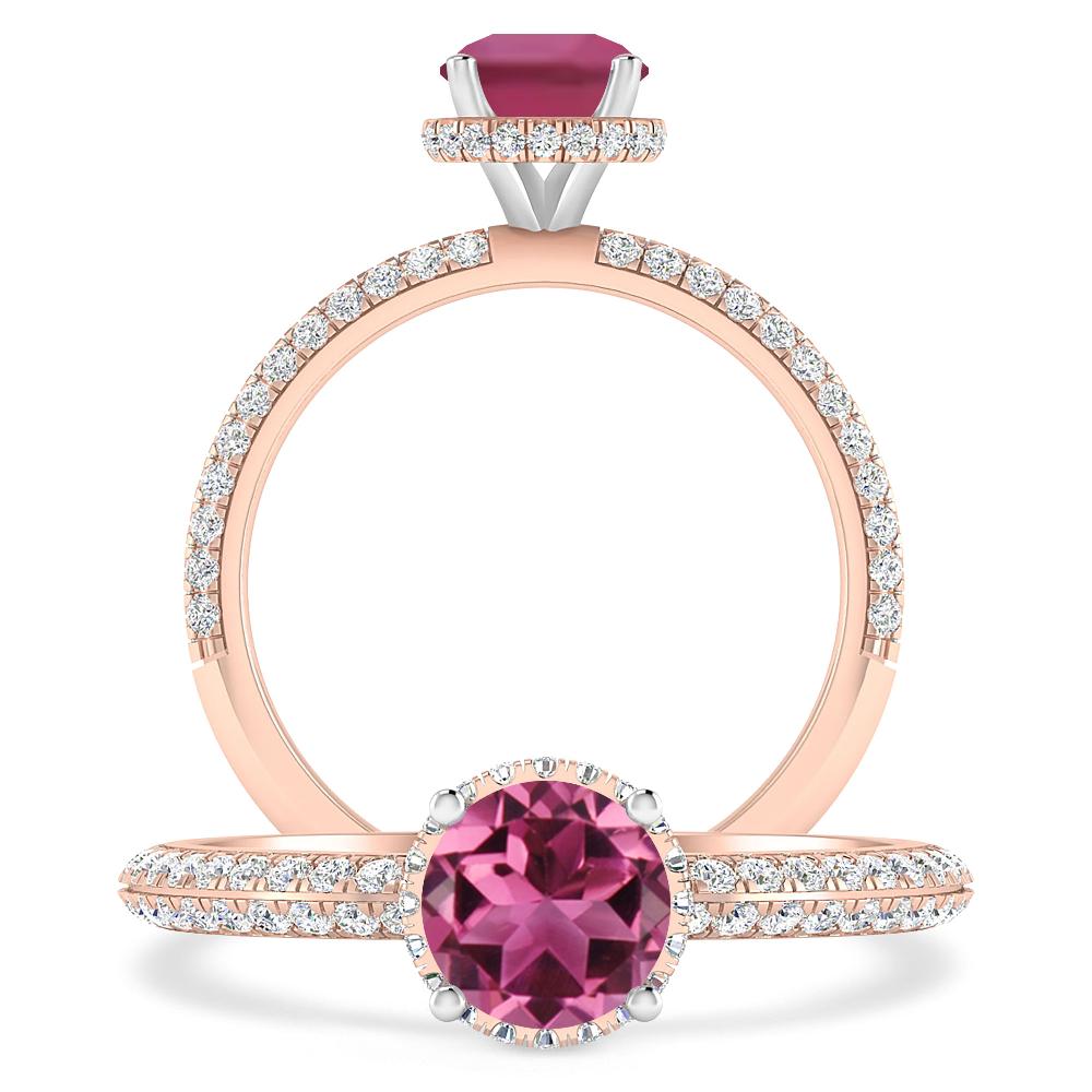 Rose Gold - Pink Tourmaline