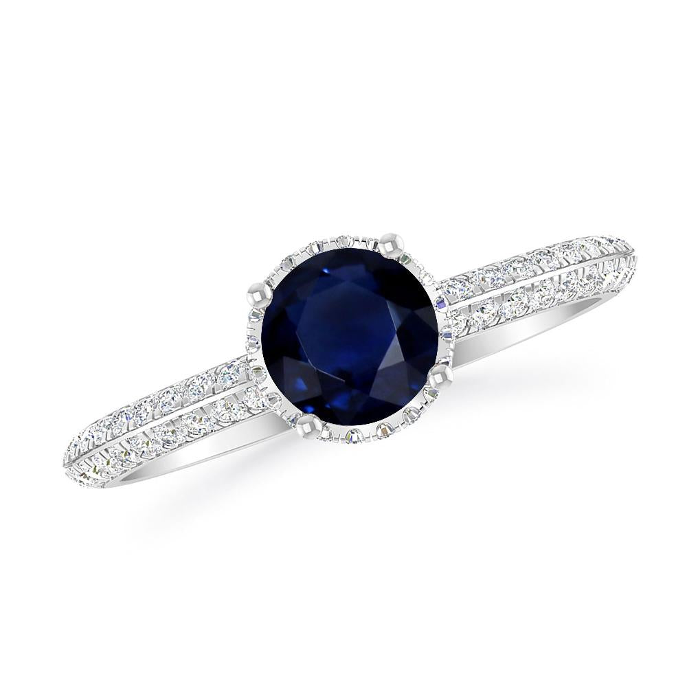 White Gold - Sapphire