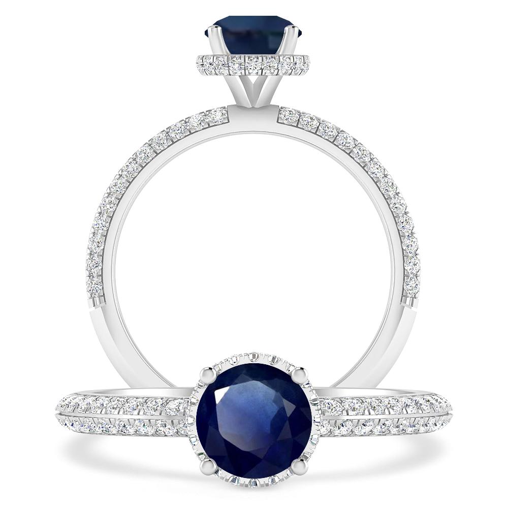 White Gold - Sapphire