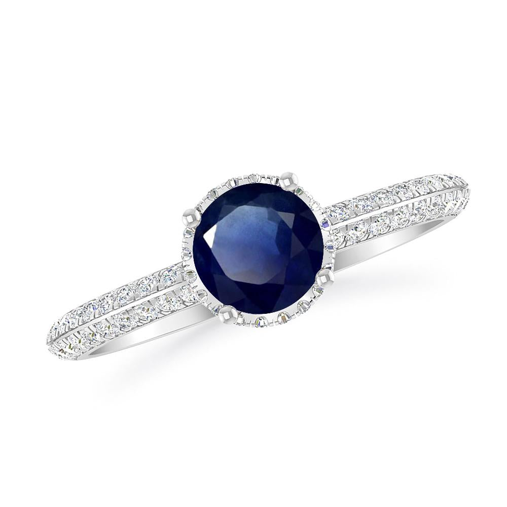 White Gold - Sapphire