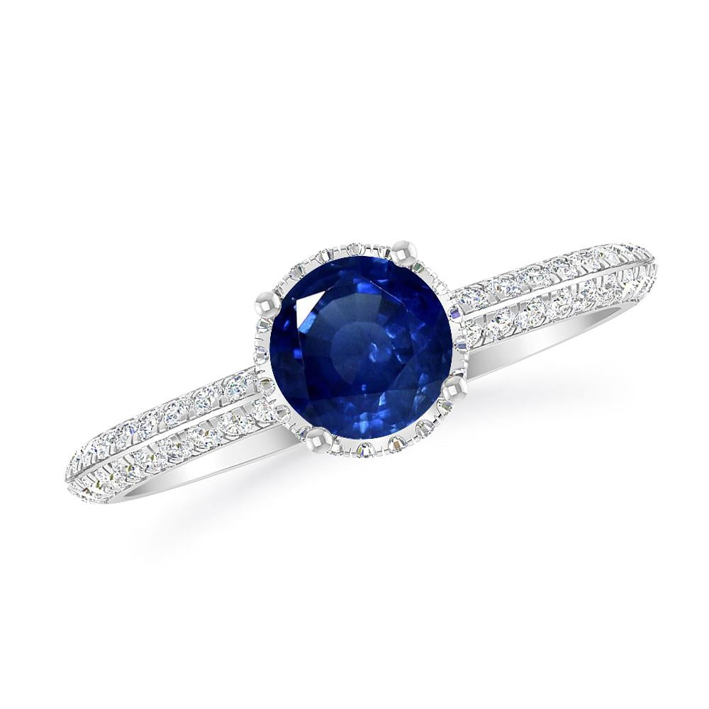 White Gold - Sapphire