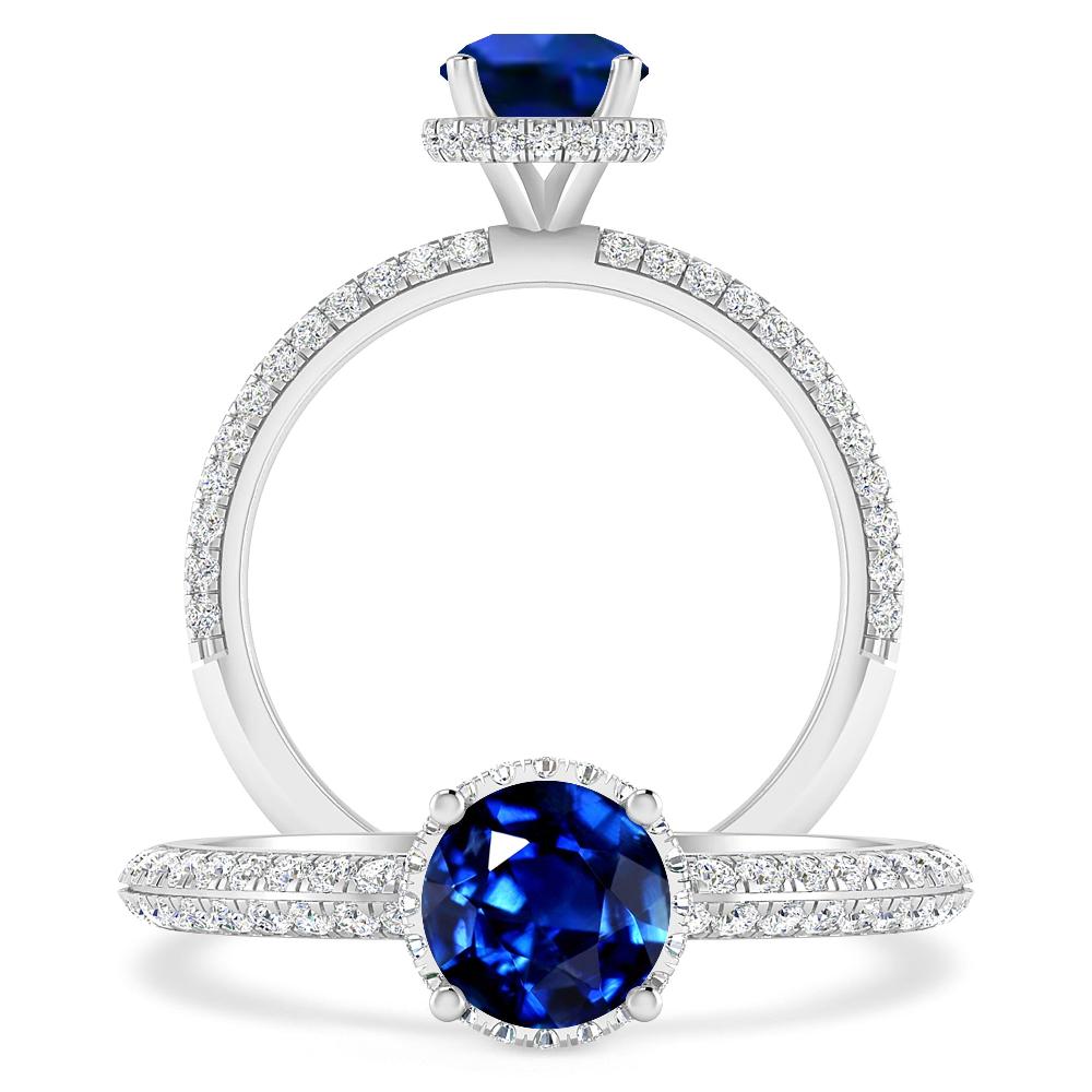 White Gold - Sapphire