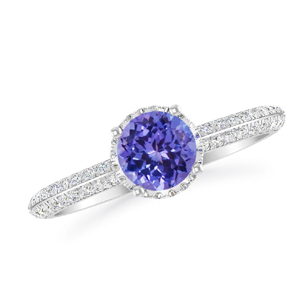 White Gold - Tanzanite