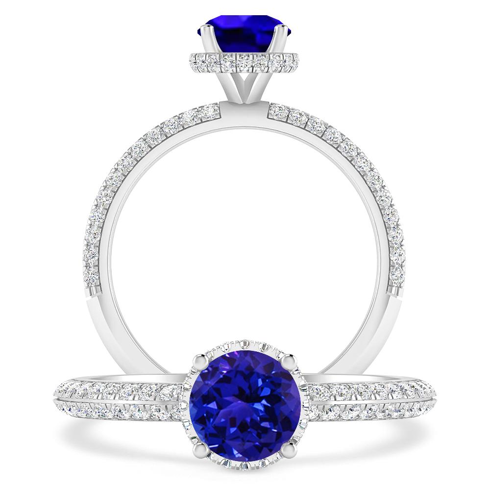 White Gold - Tanzanite