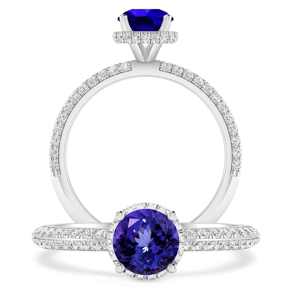 White Gold - Tanzanite