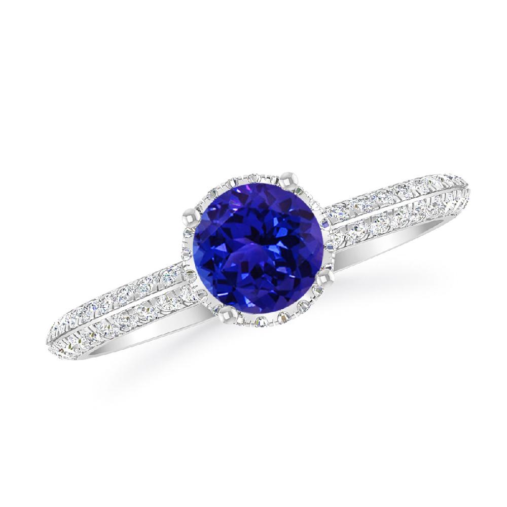 White Gold - Tanzanite