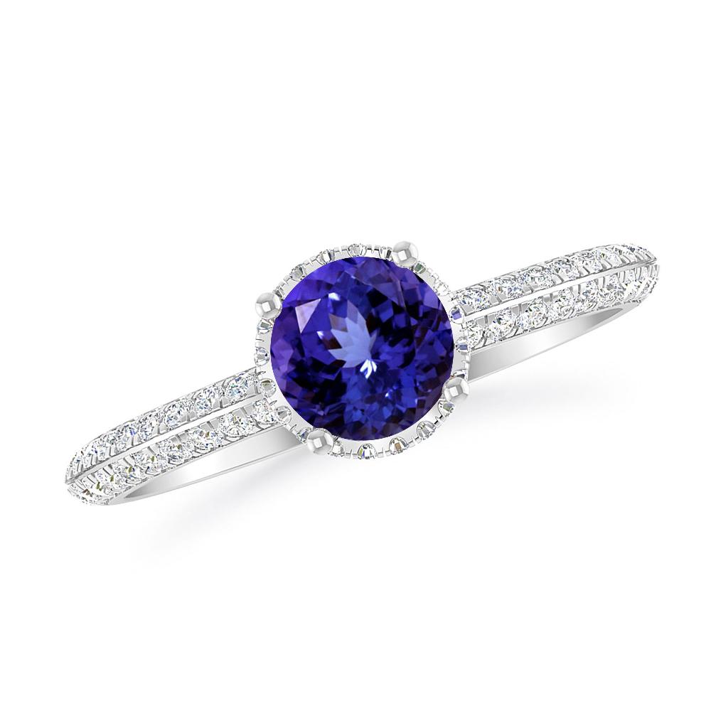 White Gold - Tanzanite