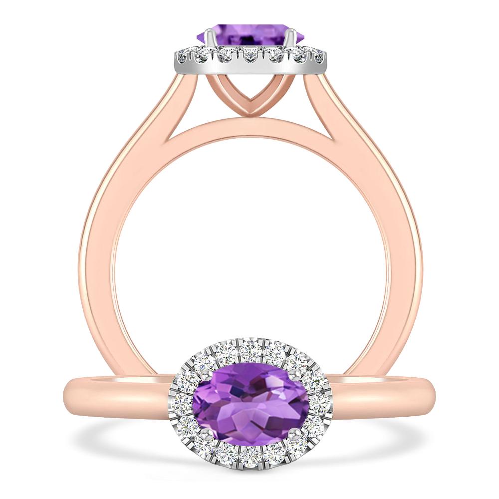 Rose Gold - Amethyst