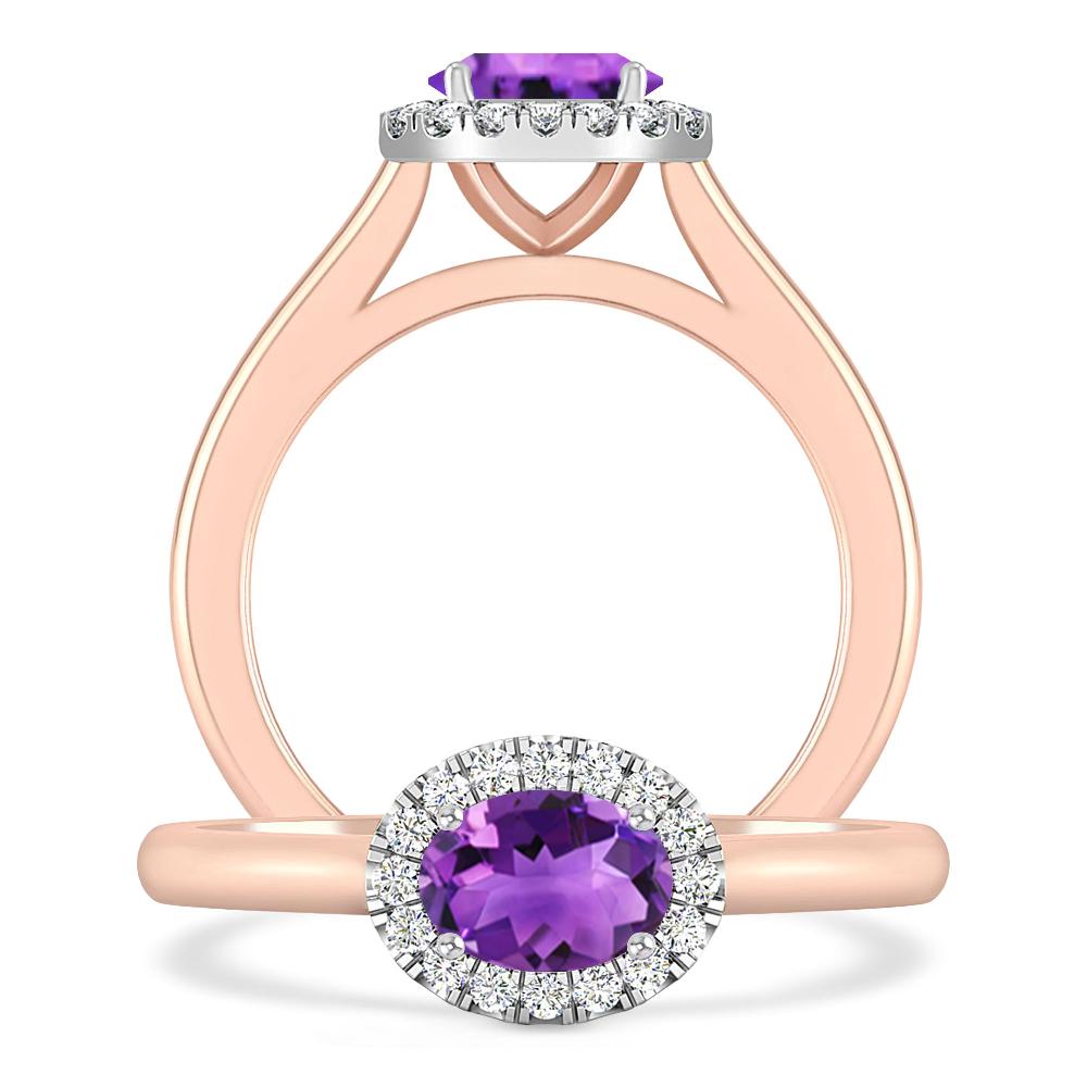 Rose Gold - Amethyst