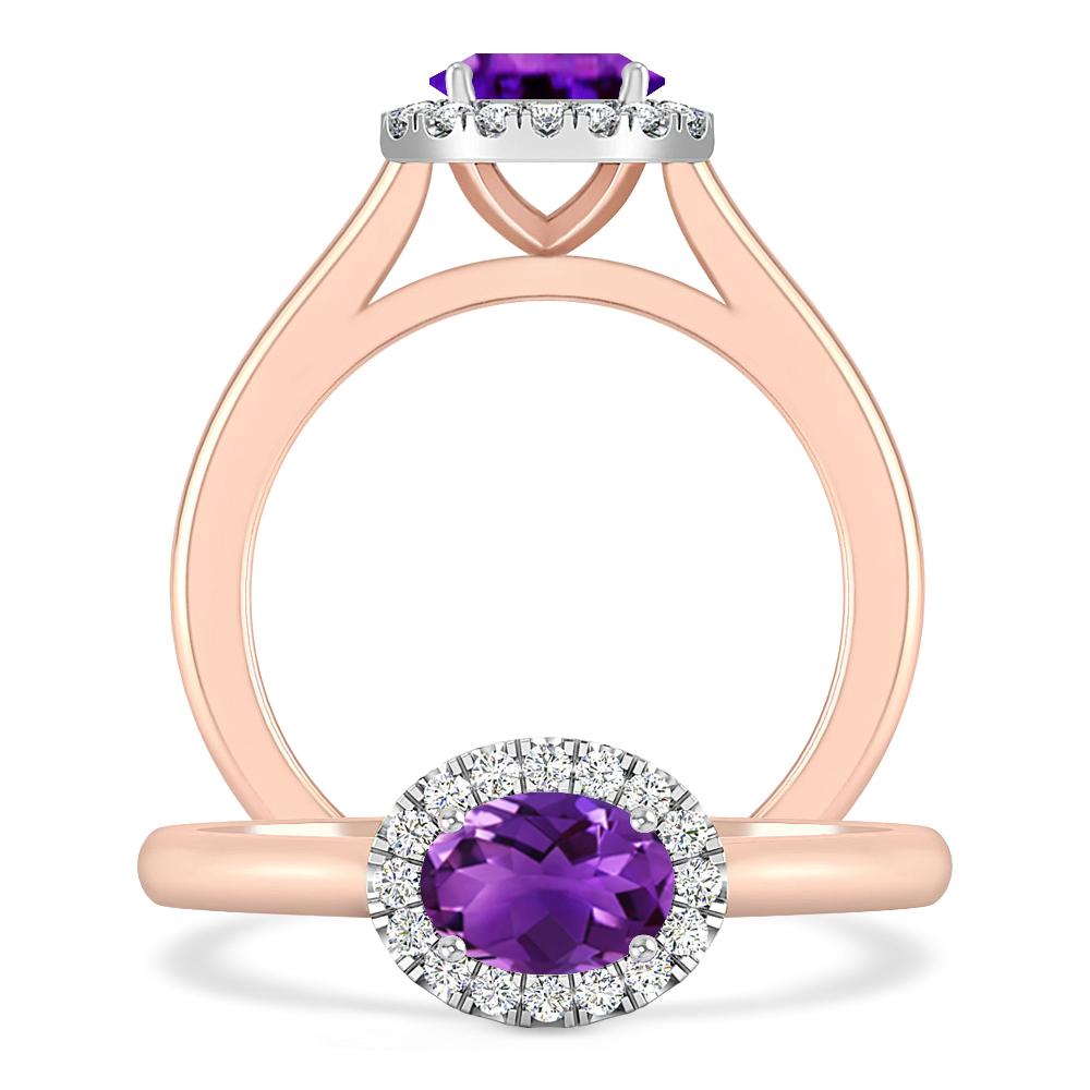 Rose Gold - Amethyst