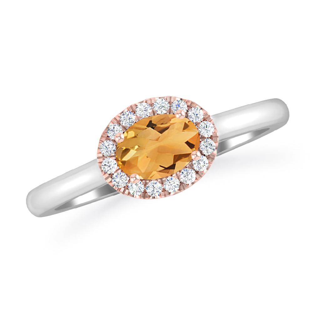 White Gold - Citrine