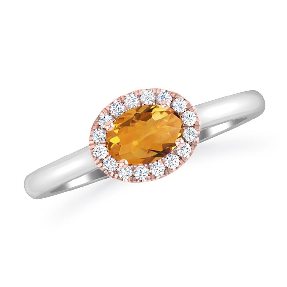 White Gold - Citrine