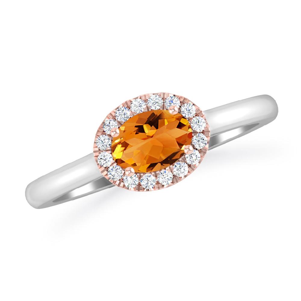 White Gold - Citrine