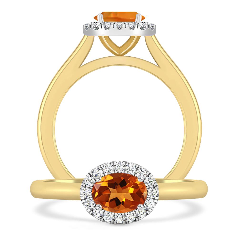 Yellow Gold - Citrine