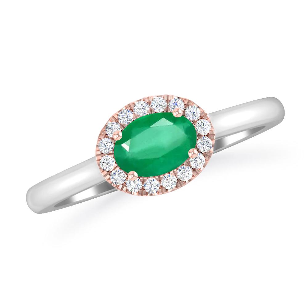 White Gold - Emerald