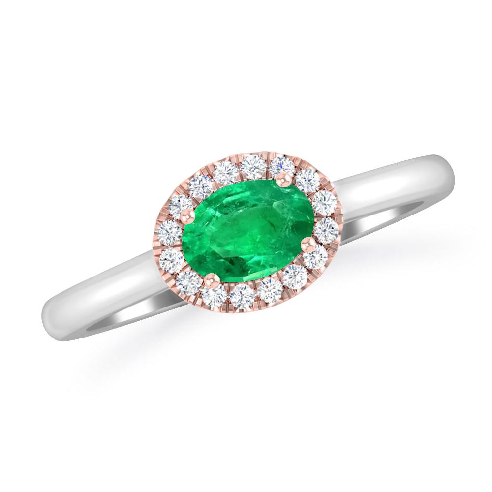 White Gold - Emerald