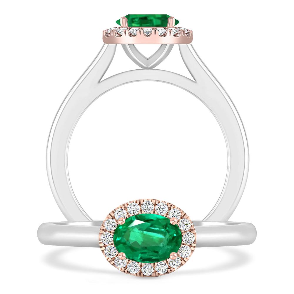 White Gold - Emerald