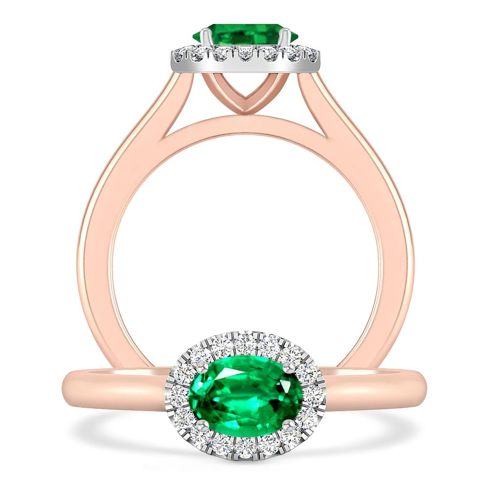 Rose Gold - Emerald