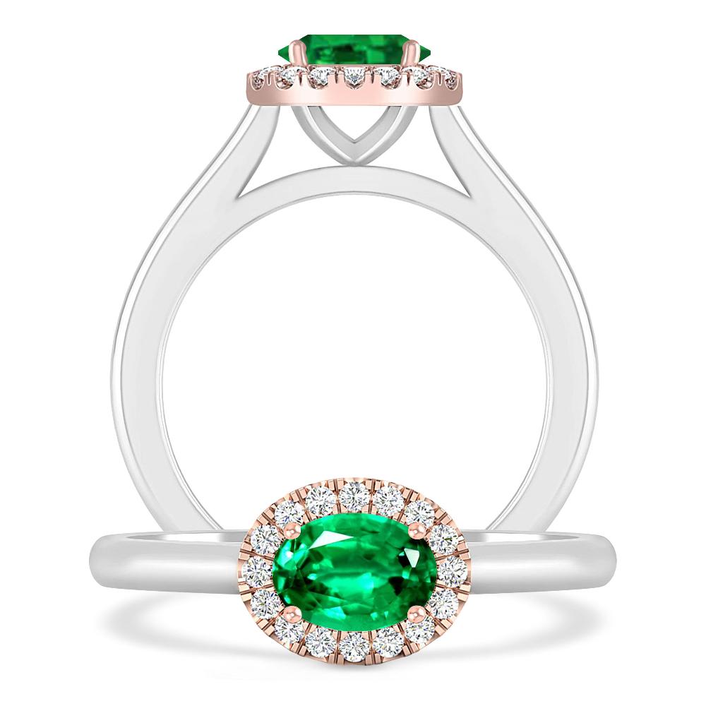 White Gold - Emerald