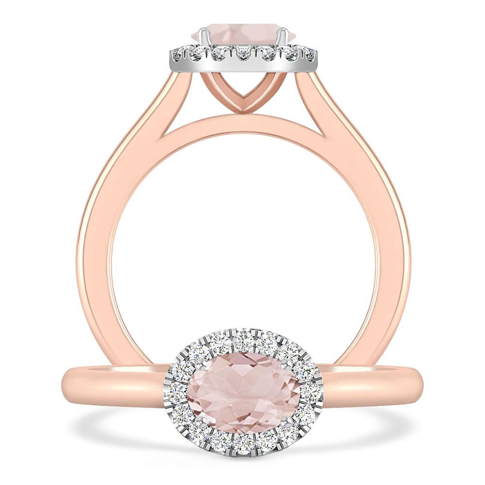 Rose Gold - Morganite