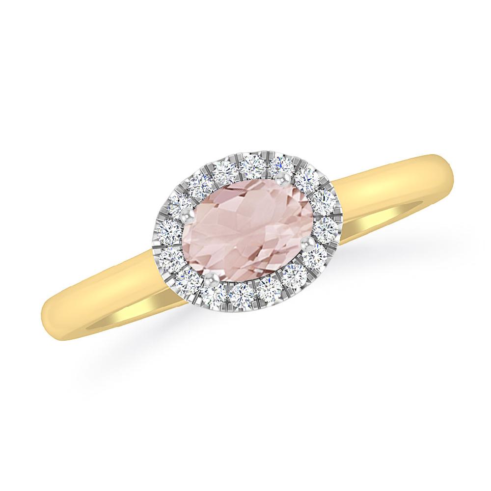 Yellow Gold - Morganite