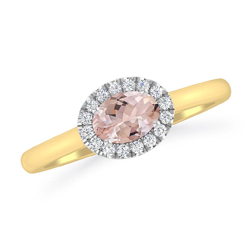 Yellow Gold - Morganite