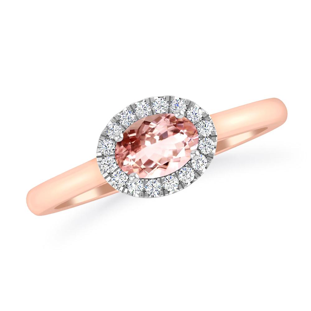 Rose Gold - Morganite