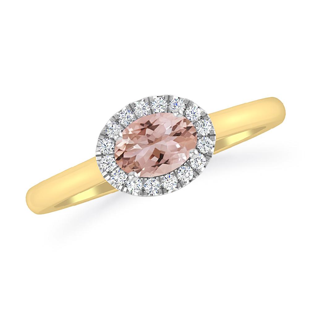 Yellow Gold - Morganite