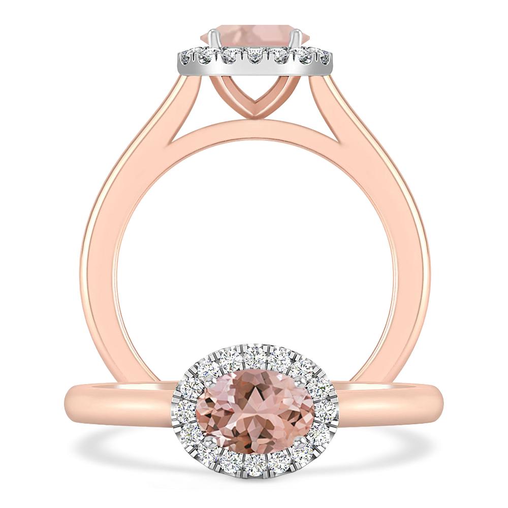 Rose Gold - Morganite