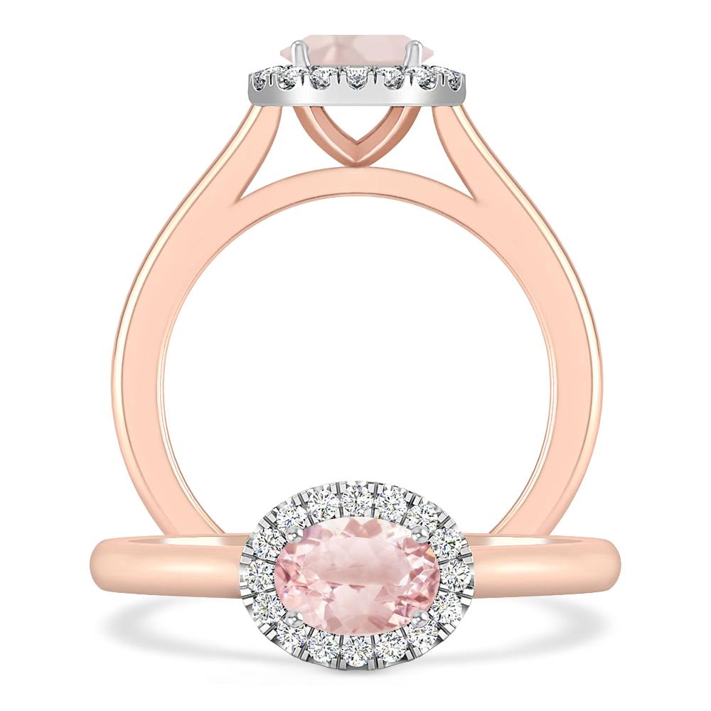 Rose Gold - Morganite