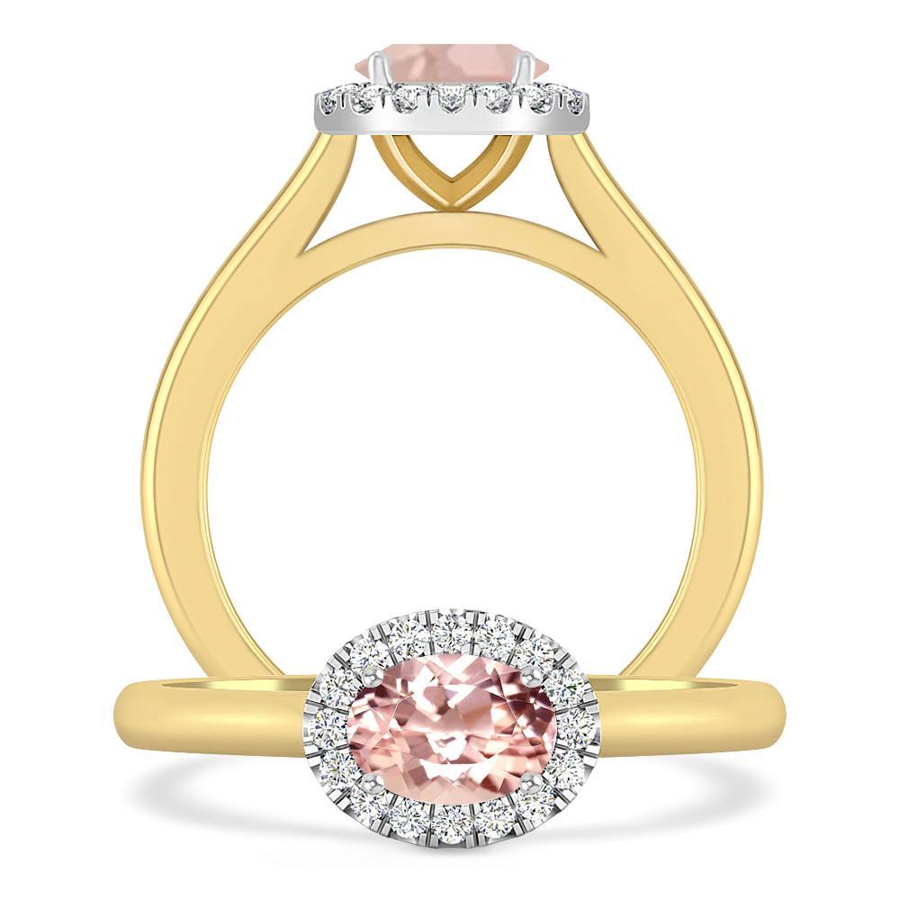 Yellow Gold - Morganite