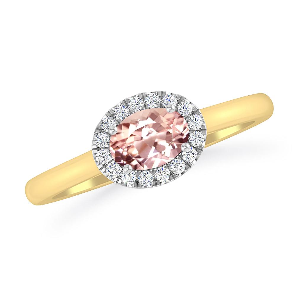 Yellow Gold - Morganite