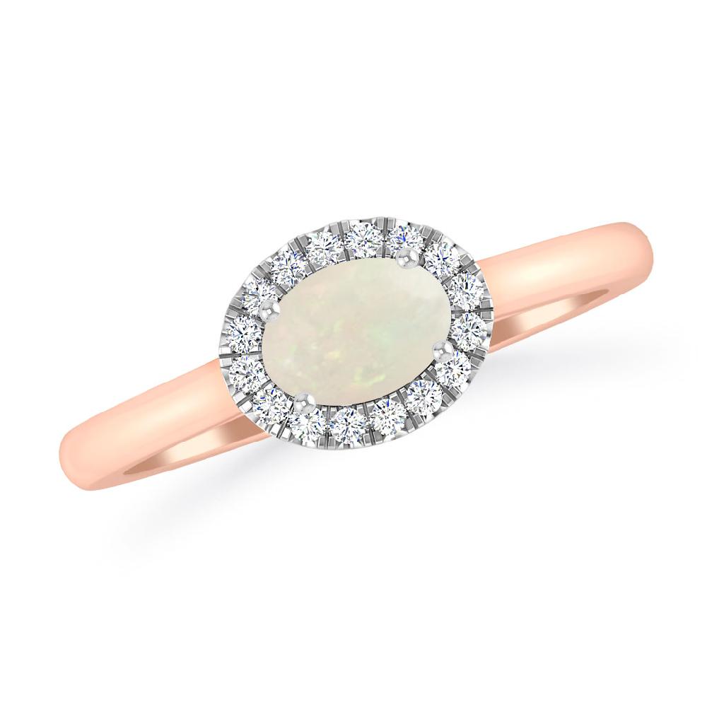 Rose Gold - Opal