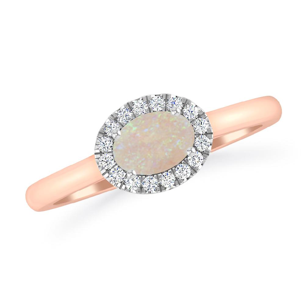 Rose Gold - Opal