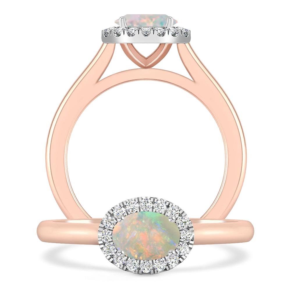 Rose Gold - Opal