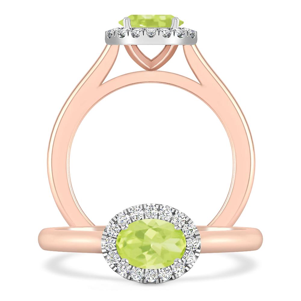 Rose Gold - Peridot