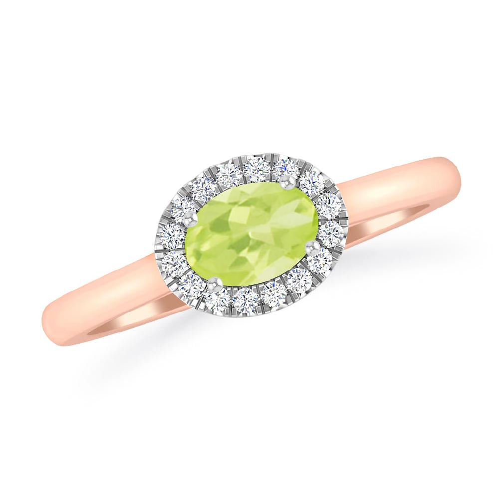 Rose Gold - Peridot