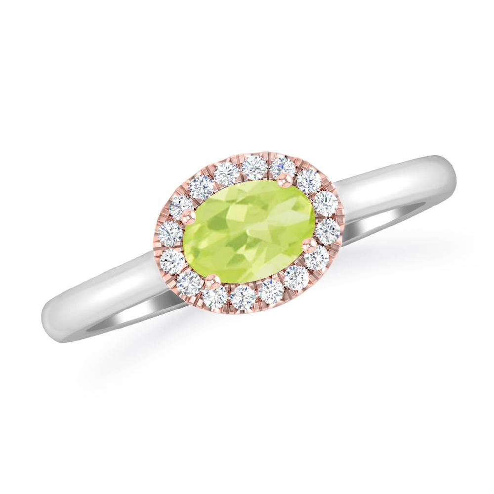 White Gold - Peridot