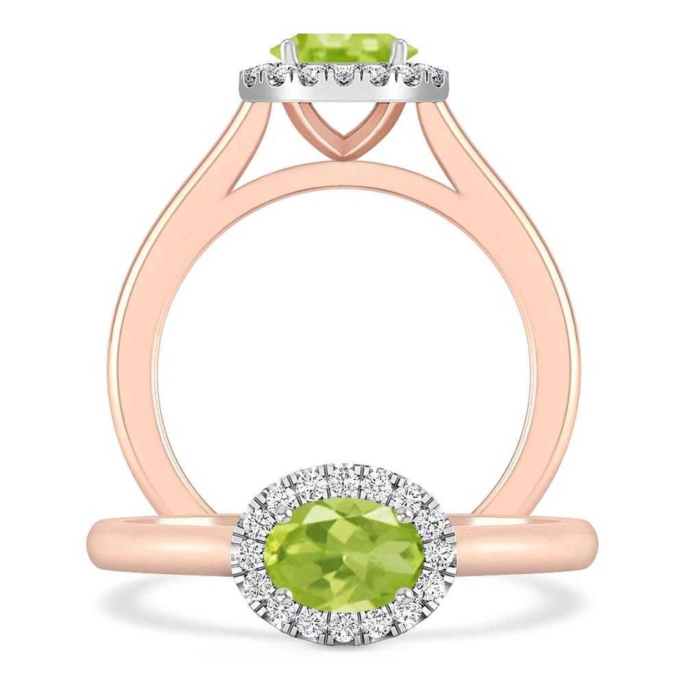 Rose Gold - Peridot