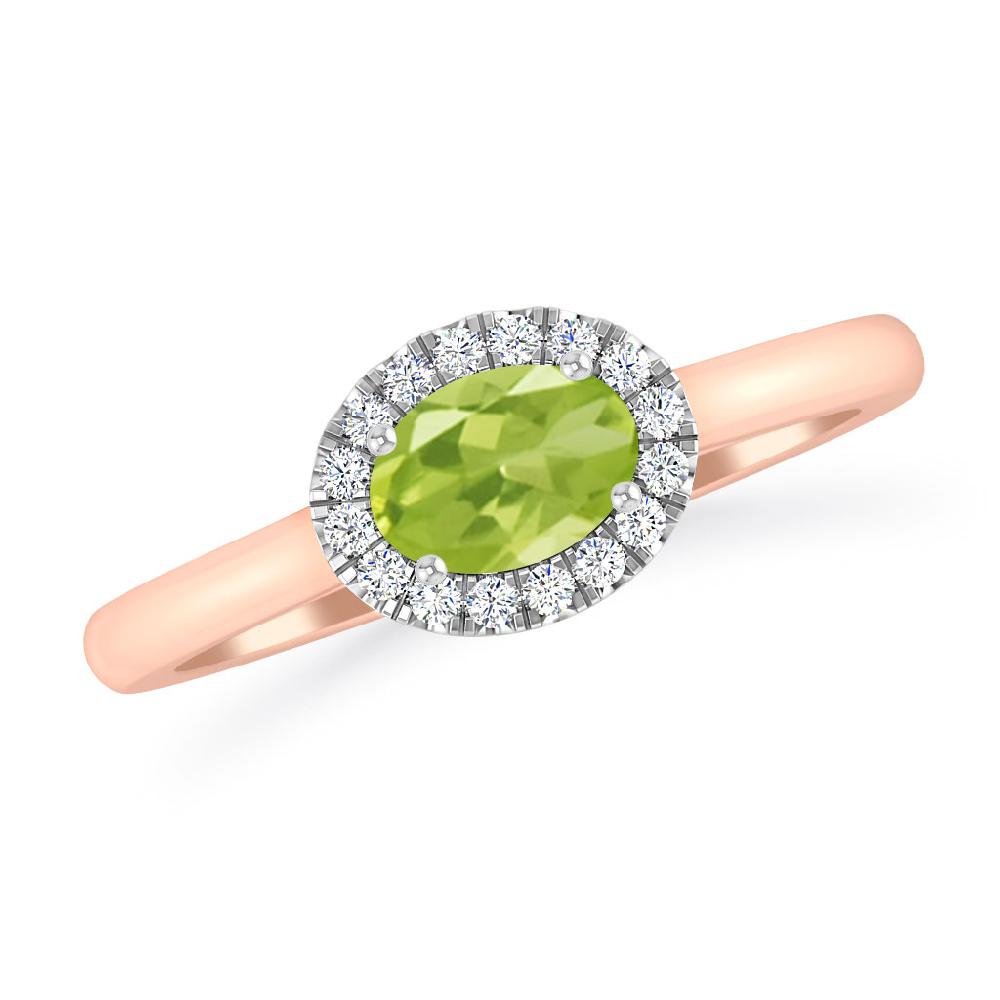 Rose Gold - Peridot