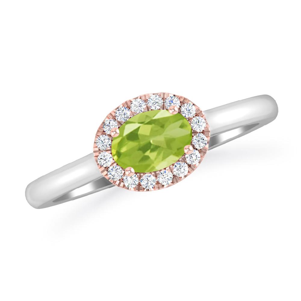 White Gold - Peridot